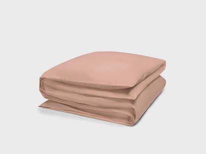 Yumeko Dekbedovertrek katoensatijn cosmea pink 260x240 100% biologisch en fairtrade katoen, satijn geweven