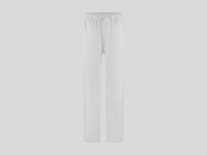 Yumeko Pyjamabroek heren katoen TENCEL™ white/blue stripe 60% biologisch katoen, 40% TENCEL™