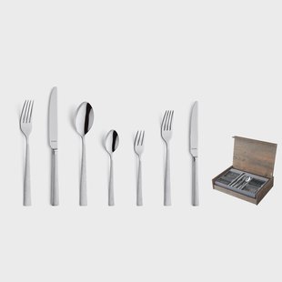 Amefa - Jewel 84-delige Bestekset 12 Personen Hoogglans - in luxe kist