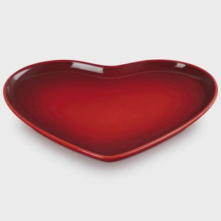 Le Creuset - Aardewerk Hart - Serveerschaal - 32 cm