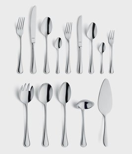 Amefa - Haydn 60-delige Bestekset 6 Personen Hoogglans - Zilverkleurig
