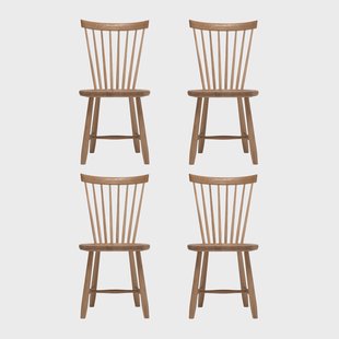 Stolab Lilla Åland stoel, Naturell olie (eik), 4-pack