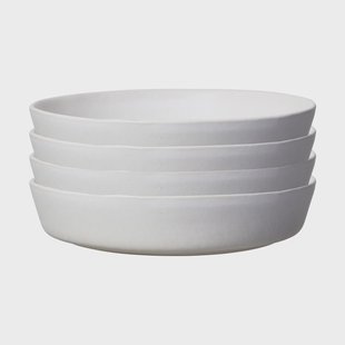 Scandi Living Sandsbro pastabord offwhite, Ø23 cm, 4-pack