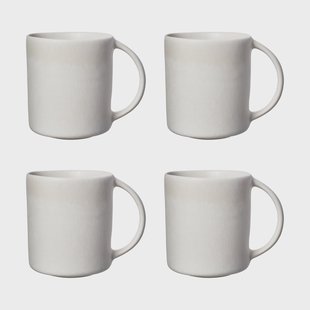 Scandi Living Sandsbro mok offwhite, 30 cl, 4-pack