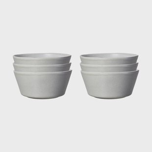 Scandi Living Sandsbro kom lichtgrijs, Ø15 cm, 6-pack