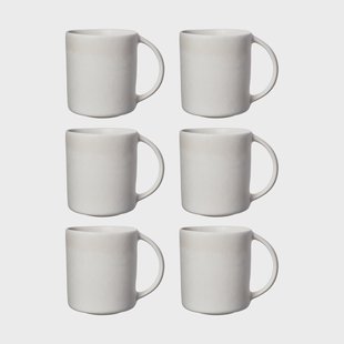 Scandi Living Sandsbro mok offwhite, 30 cl, 6-pack