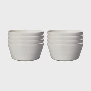 Scandi Living Sandsbro kom offwhite, Ø15 cm, 8-pack