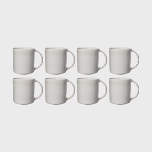 Scandi Living Sandsbro mok offwhite, 30 cl, 8-pack