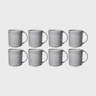 Scandi Living Sandsbro mok lichtgrijs, 30 cl, 8-pack