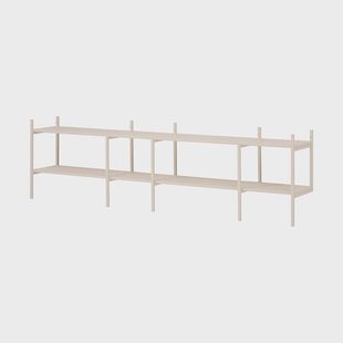 TÔNN furniture Portal TV-meubel, Off white, 244 cm