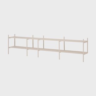 TÔNN furniture Portal TV-meubel, Off white, 279 cm