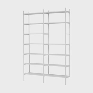 TÔNN furniture Portal boekenkast, Wit, 158 cm