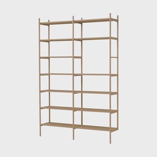TÔNN furniture Portal boekenkast, Camel, 158 cm