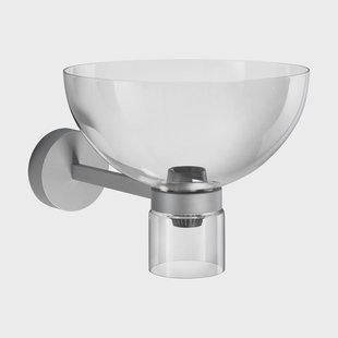 Flos Nocturne Bowl wandlamp - zilver