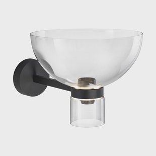 Flos Nocturne Bowl wandlamp - zwart