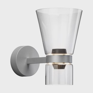 Flos Nocturne Cone wandlamp - zilver