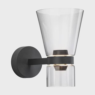 Flos Nocturne Cone wandlamp - zwart