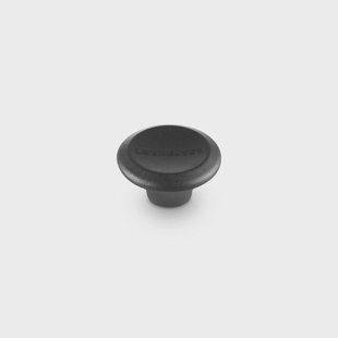 Le Creuset - Kunststof Knop - Rond - Zwart - 5 cm