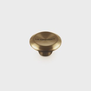 Le Creuset - RVS Knop - Rond - Goud - 5 cm