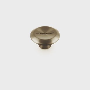 Le Creuset - RVS Knop - Rond - Licht Goud - 5 cm