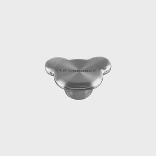 Le Creuset - RVS Knop - Beer - Zilver - 5 cm
