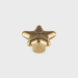 Le Creuset - RVS Knop - Ster - Goud - 5 cm