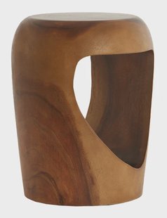 Light & Living Bijzettafel 'Morrito' Suarhout, 35cm, kleur Bruin