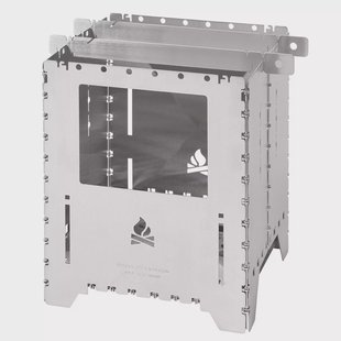 Bushcraft Essentials Bushbox XXL+, BCE-070, opvouwbare stove