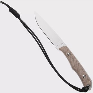 Chris Reeve Inyoni INY-1001, Stonewashed CPM MagnaCut, Natural Brown Canvas Micarta jachtmes