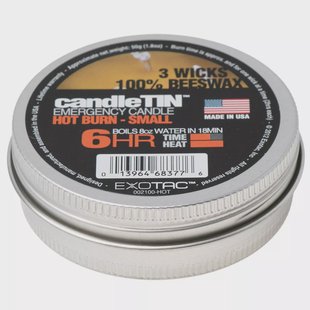 Exotac CandleTIN Small Hot Burn 002100-HOT survivalkaars