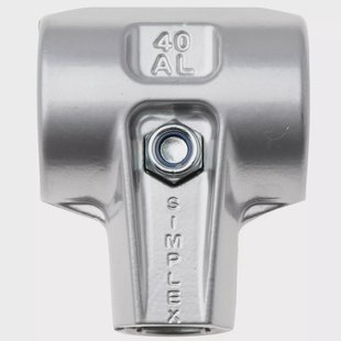 Halder SIMPLEX 3122040 aluminium, hamerbehuizing, voor SIMPLEX 40 mm