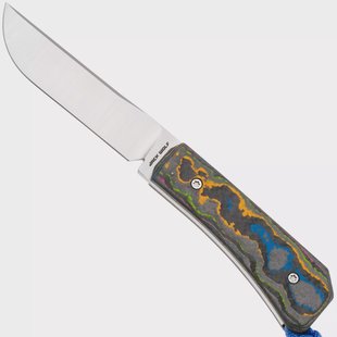 Jack Wolf Pioneer FIXedc PIONE-FX-01-CC-80S, Satin S90V, CamoCarbon 80's, vaststaand mes