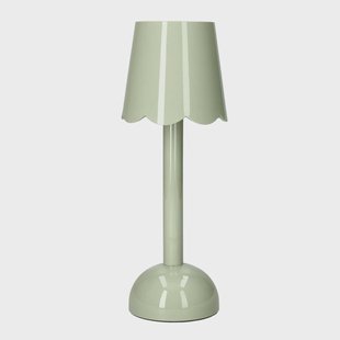 Addison Ross - Scallop Tafellamp LED - Sage - 28 cm
