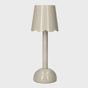 Addison Ross - Scallop Tafellamp LED - Cappuccino - 28 cm