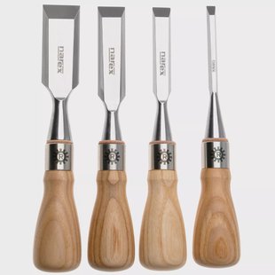 Narex Richter Premium Bevel Edge Butt Chisel Set 853800, beitelset 6-13-19-25 mm, 4-delig