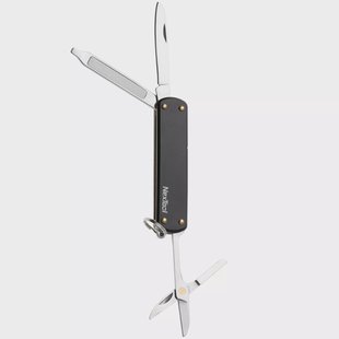 NexTool Mini Pocket Knife NE0141 Black Aluminum, multifunctioneel sleutelhanger zakmes