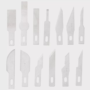 NexTool Pocket Tool E1 Carving Replacement Blades NE20289 mesjes voor hobby- en leerbewerking, 13 stuks