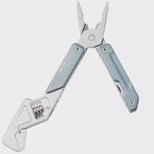 NexTool Light Wrench W2 NE20293A Gray Blue Aluminum, multitool met moersleutel
