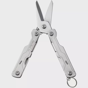 NexTool Micro Sailor Scissors S0 NE20417 Silver Stainless Steel, sleutelhanger multitool