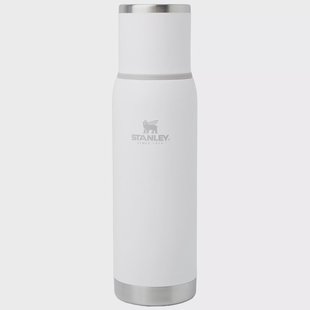 Stanley The Adventure To-Go Bottle 1.1QT, Frost 10-10819-058 thermosfles met schenkdop en drinkbeker, 1L