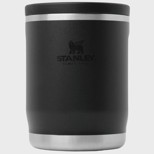 Stanley The Adventure To-Go Food Jar 2.0 18oz, Black 10-10836-0075 voedselcontainer met schroefdeksel, 530 ml