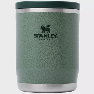Stanley The Adventure To-Go Food Jar 18oz, Hammertone Green 10-10836-047 voedselcontainer met schroefdeksel, 530 ml