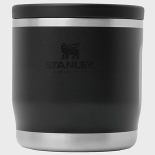 Stanley The Adventure To-Go Food Jar 2.0 12oz, Black 10-10837-0039 voedselcontainer met schroefdeksel, 350 ml