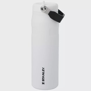Stanley The AeroLight IceFlow Bottle Flip Straw 2.0 24oz, Chalk 10-11283-0501 thermosfles met rietje, 700 ml