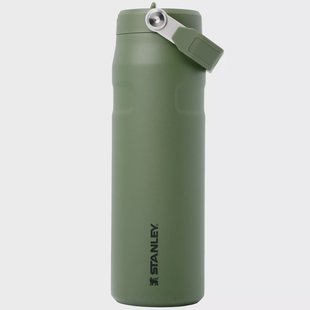 Stanley The AeroLight IceFlow Bottle Flip Straw 2.0 24oz, Dried Pine 10-11283-179 thermosfles met rietje, 700 ml