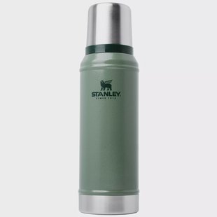 Stanley The Legendary Classic Bottle 1QT, Hammertone Green 10-11346-091 thermosfles met schenkdop en drinkbeker, 940 ml
