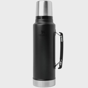 Stanley The Legendary Classic Bottle 2.0 1.5QT, Black 10-11347-121 thermosfles met schenkdop en drinkbeker, 1.4L