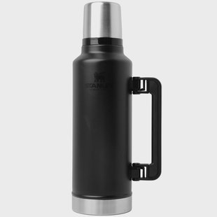 Stanley The Legendary Classic Bottle 2.0 2.0QT, Black 10-11348-0065 thermosfles met schenkdop en drinkbeker, 1.9L