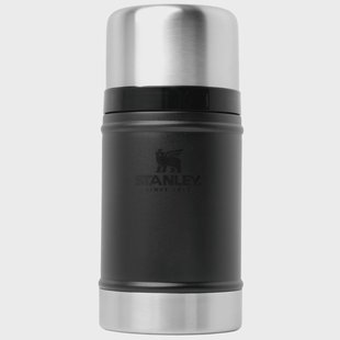 Stanley The Legendary Food Jar 2.0 24oz, Black 10-11350-0031 voedselcontainer met schroefdeksel en beker, 700 ml