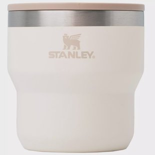 Stanley The Stay Hot Stacking Camp Cup 10oz, Cream 10-12078-0035 stapelbare thermosbeker met deksel, 300 ml
